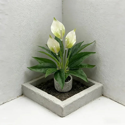 Artificial Plant UV-Resistant, Realistic Faux Greenery for Indoor & Outdoor Decor, Perfect for Porch, Home & Festive Decoration